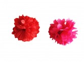 Flamenco Hair Flower pink or red small