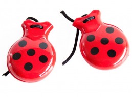 Spanish Castanets red black