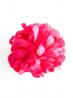 Hair Flower dark pink XL