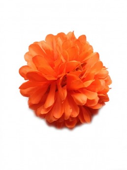 Flamenco Hair Flower orange