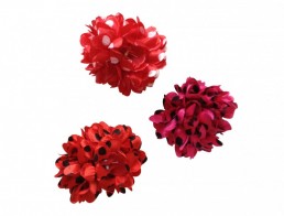 Flamenco Hair Flower with dots small