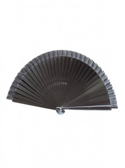 Flamenco Fan black wood