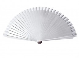 Flamenco Fan silver
