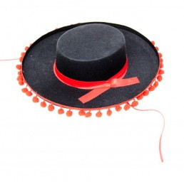 Spanish Sombrero black red