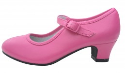 Flamenco shoes dark pink
