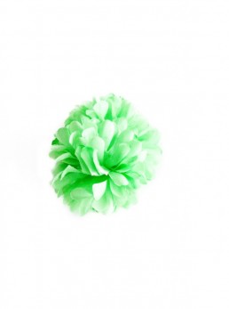 Hair Flower lime green
