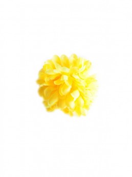 Hair Flower yellow