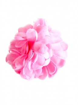 Hair flower light pink