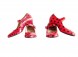 Spaanse schoenen rood zwart 2