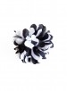 Spaanse haarbloem zwart/wit