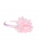 haarband licht roze bloem bg