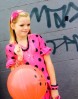 haarband roze bloem mera