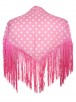 licht roze klein stippen