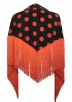 zwart oranje stip
